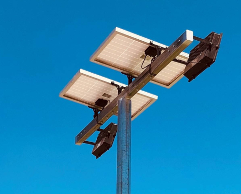 commercial solar flood lights