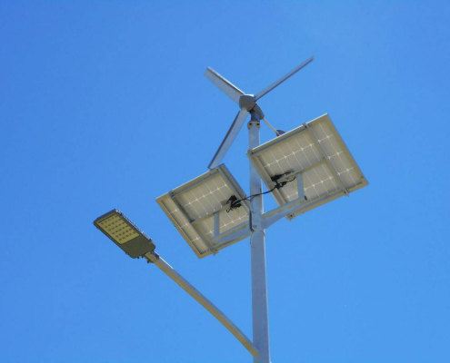 hybrid wind solar lights