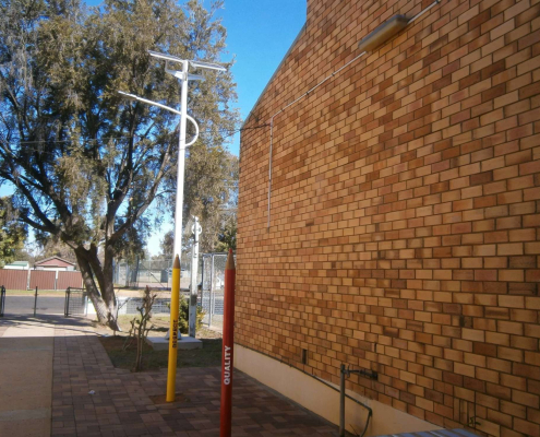 solar school lighting