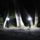 solar bollard lights at blackheath chalets